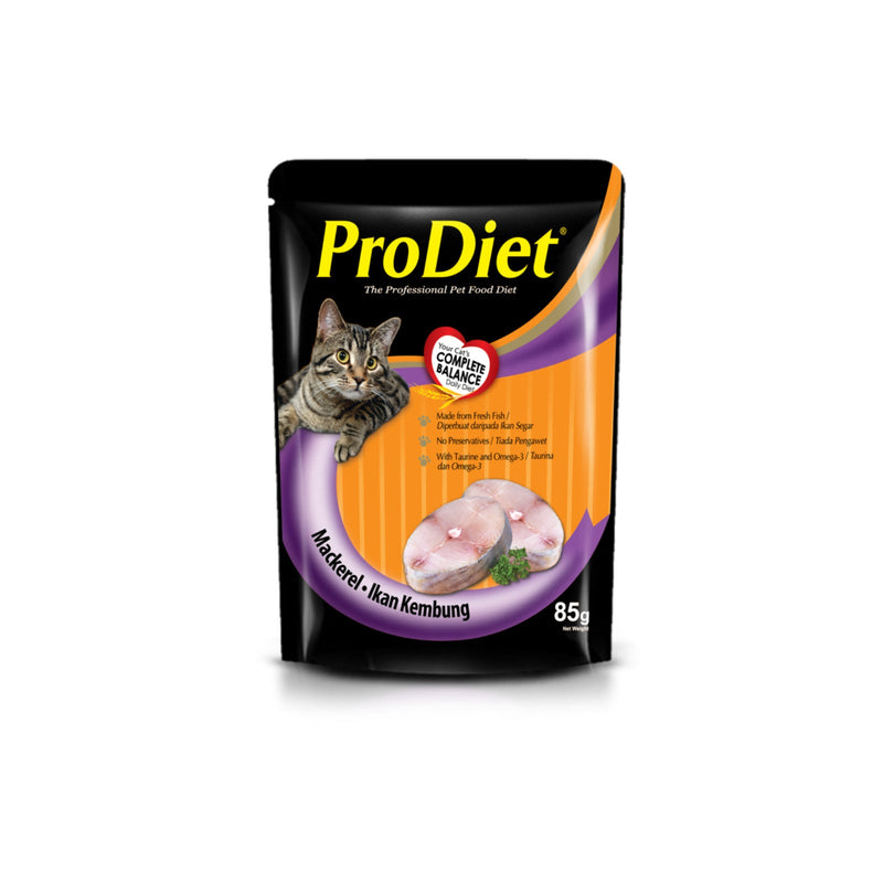 ProDiet Pouch Cat Food Mackerel 85g