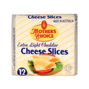 Mother’s Choice Extra Light Cheddar Cheese Slices 200g