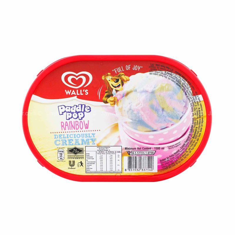 Wall’s Paddle Pop Rainbow Ice Cream 1500ml