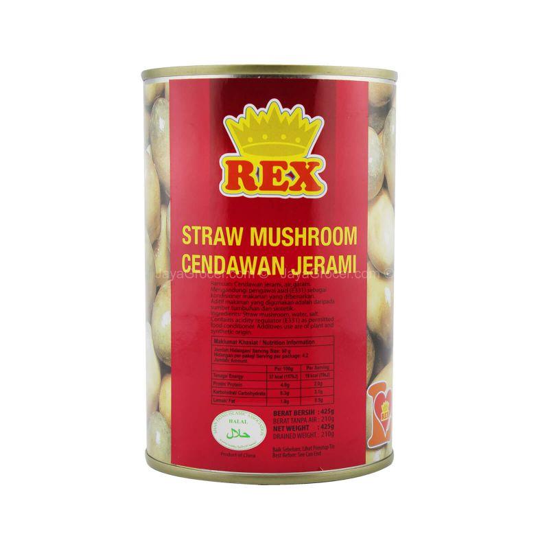 Rex Straw Mushroom 425g