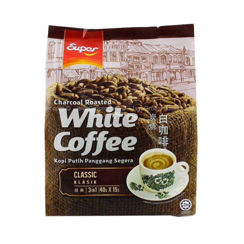 Super Charcoal Roasted Classic White Coffee 40g x 15