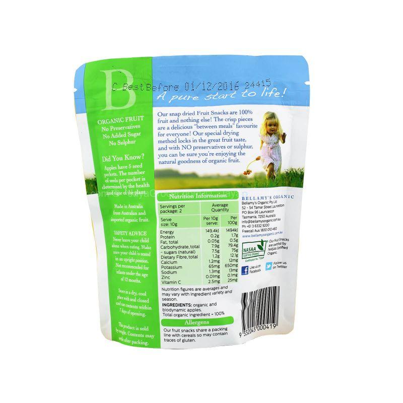 Bellamy’s Organic Apple Snacks 20g