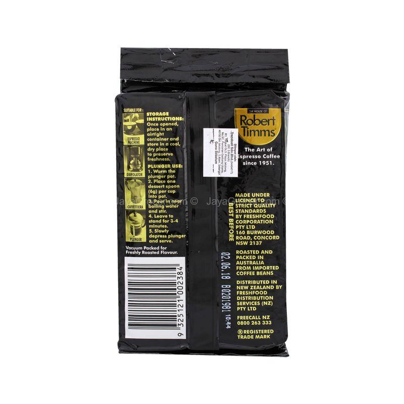 The House of Robert Timms Gold Colombia Style Ground Coffee 200g