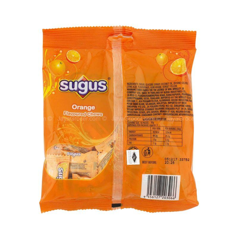 Sugus Orange Flavour Chews Candy 100g