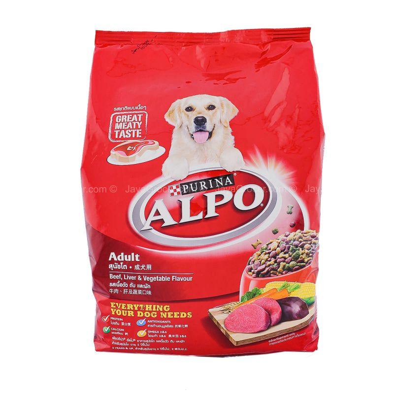 Purina Alpo Adult Dog Beef, Liver and Vegetable Flavor Dog Food 3kg