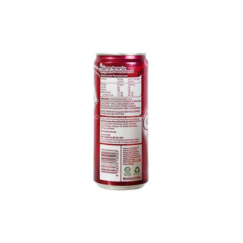 F&N Fun Flavours Sarsi Carbonated Drink 325ml