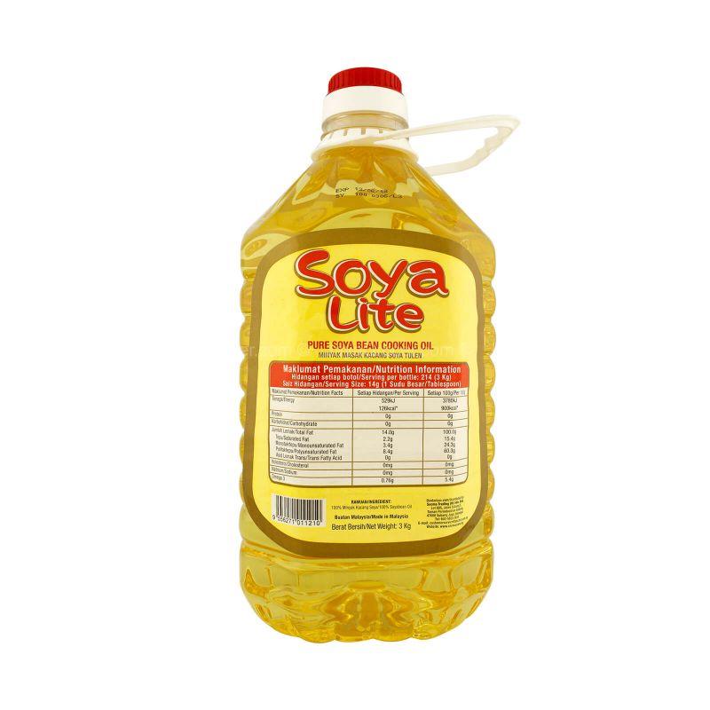 Soya Lite Pure Soya Bean Cooking Oil 3kg
