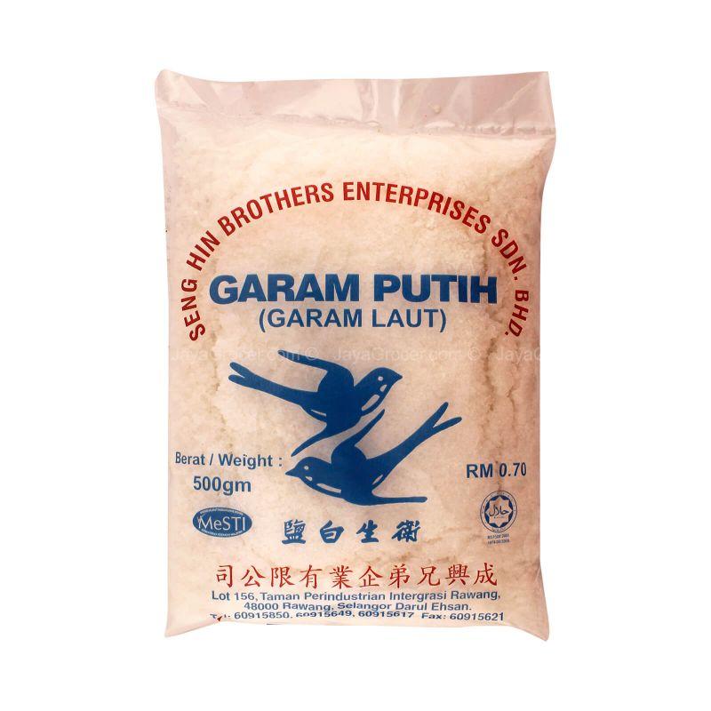 Seng Hing Brothers Garam Putih (Garam Laut) 500g