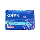 Kotex Soft and Smooth Maxi Non Wing Pad 24cm x 10