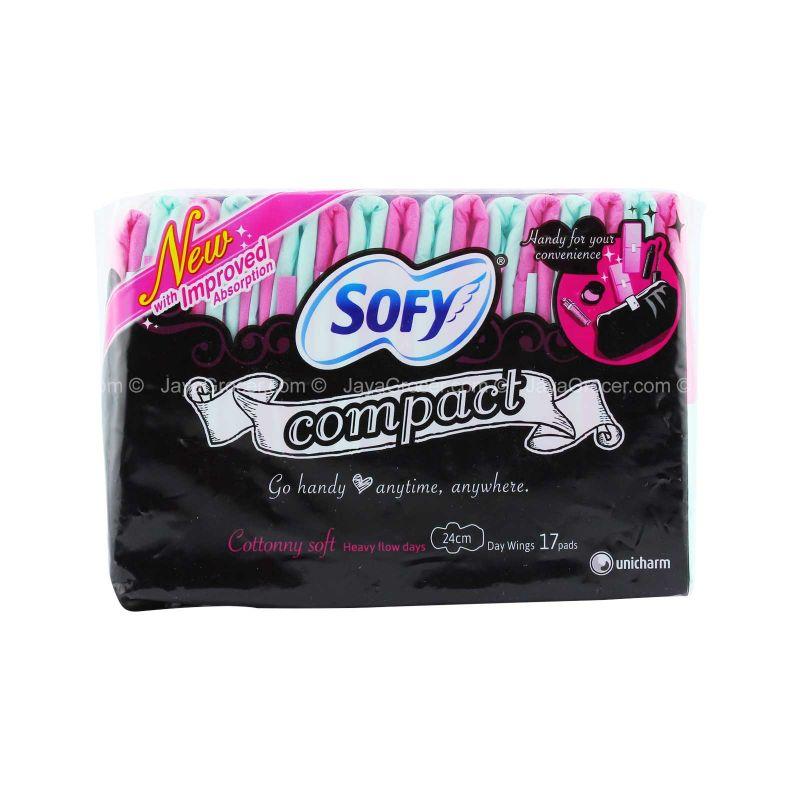 Sofy Compact Day wings (24cm) 17pads