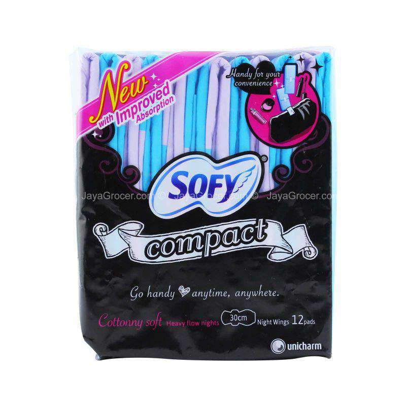Sofy Compact Night Wings (30cm) 12pads