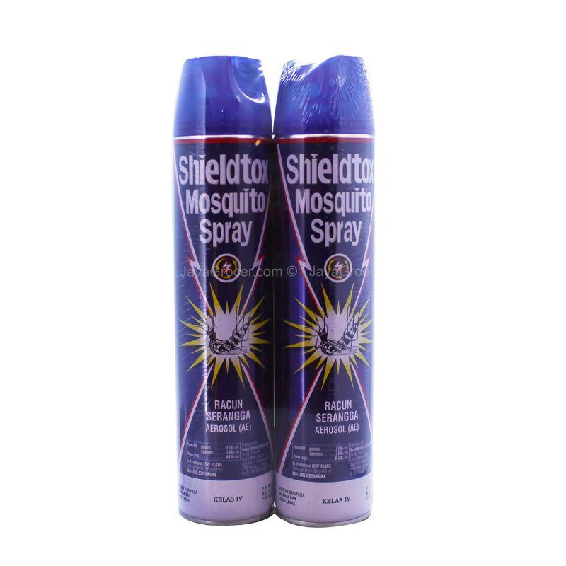 Shieldtox Mosquito Spray Aerosol 600ml x 2packs