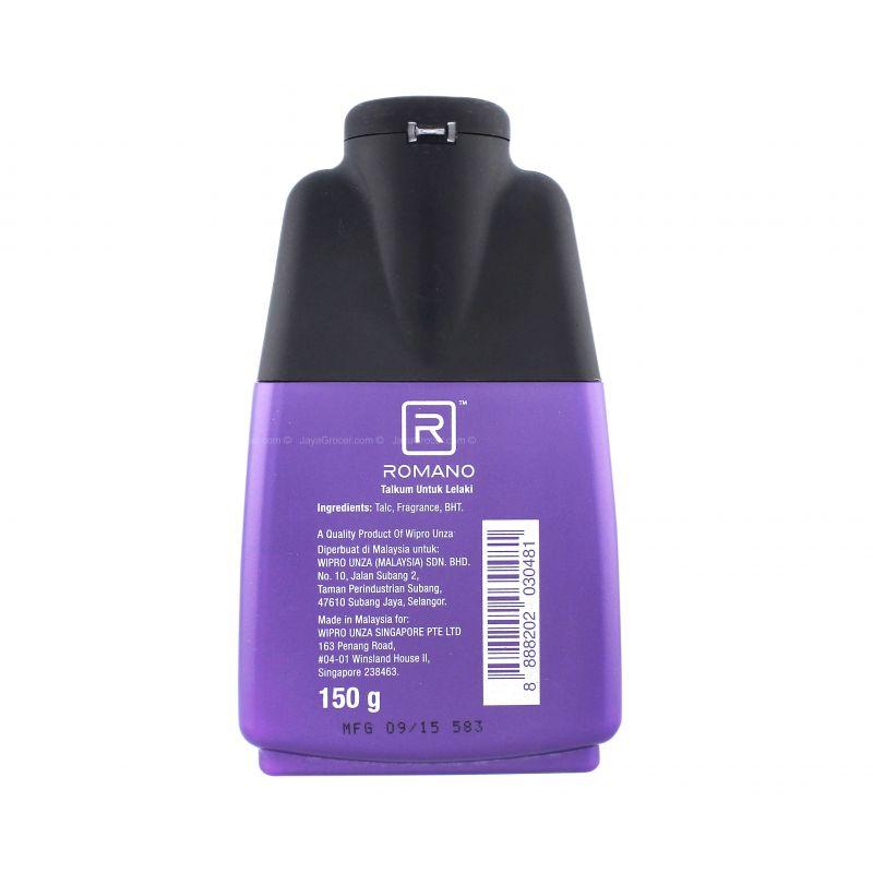 Romano Urbane Attitude Talcum Powder 150g