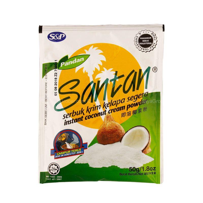 S&P Pandan Instant Coconut Milk Powder 50g