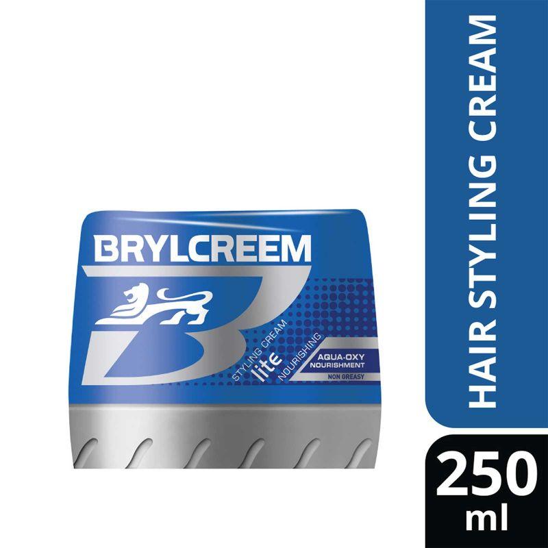 Brylcreem Lite Aqua Oxy Cream Hair Styling Cream 250ml