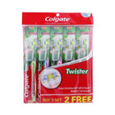 Colgate Twister Soft Toothbrush 3pcs