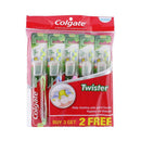 Colgate Twister Medium Toothbrush 5pcs