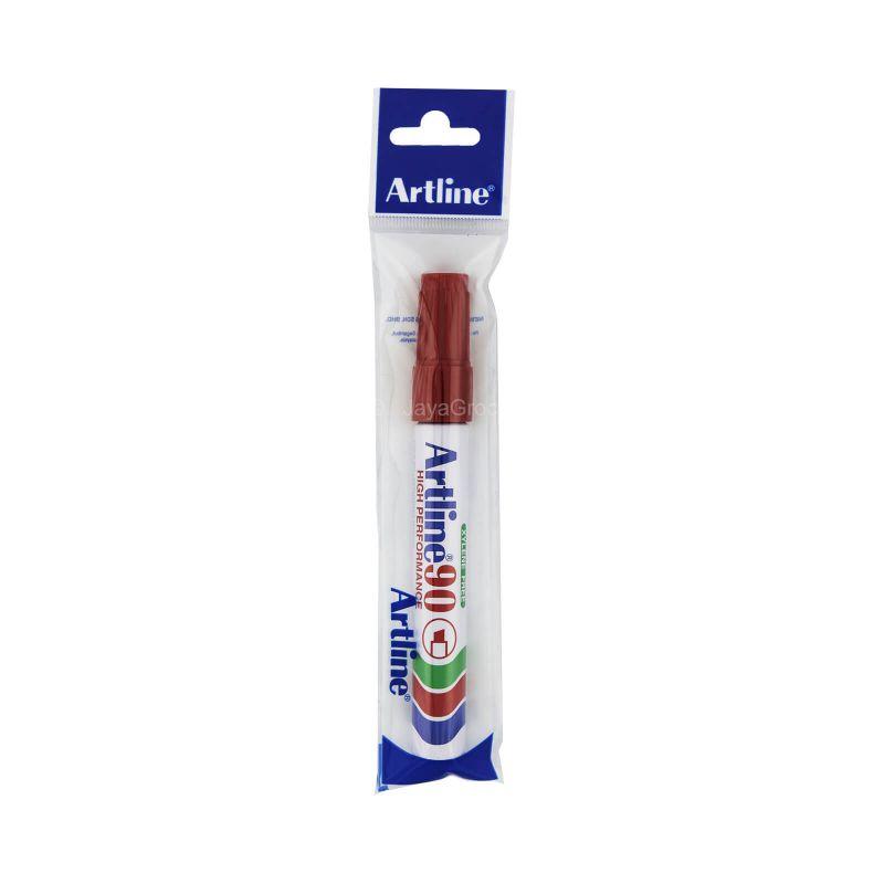 Artline 90 Red Permanent Marker 1piece