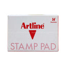 Shachihata Artline Stamp Pad Red No. 0 1unit