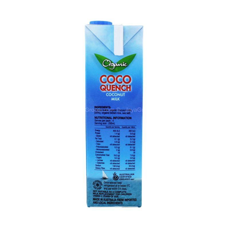 Pure Harvest Organic Coco Quench Coconut Milk 1L