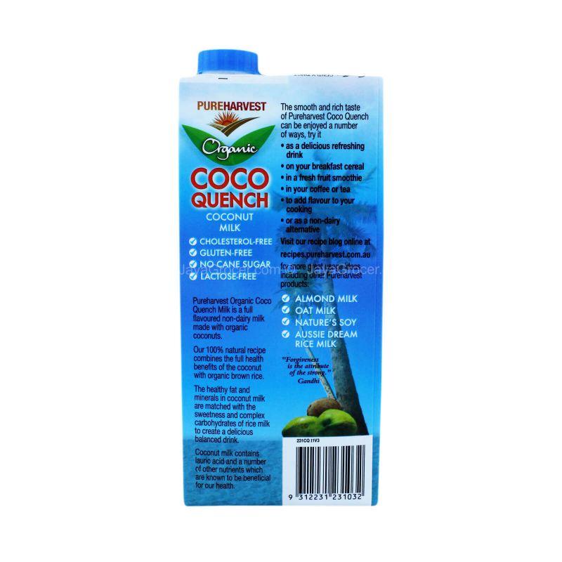 Pure Harvest Organic Coco Quench Coconut Milk 1L