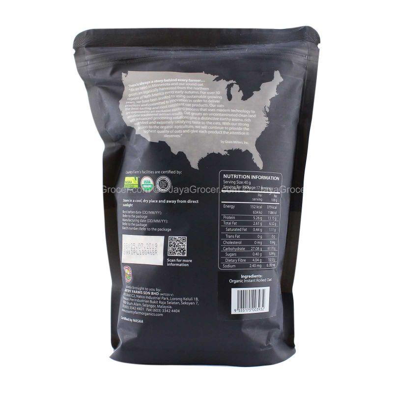 Signature Premium Organic Instant Rolled Oats 700g