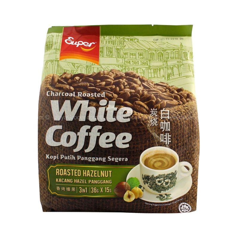Super Charcoal Roasted Roasted Hazelnut White Coffee 36g x 15