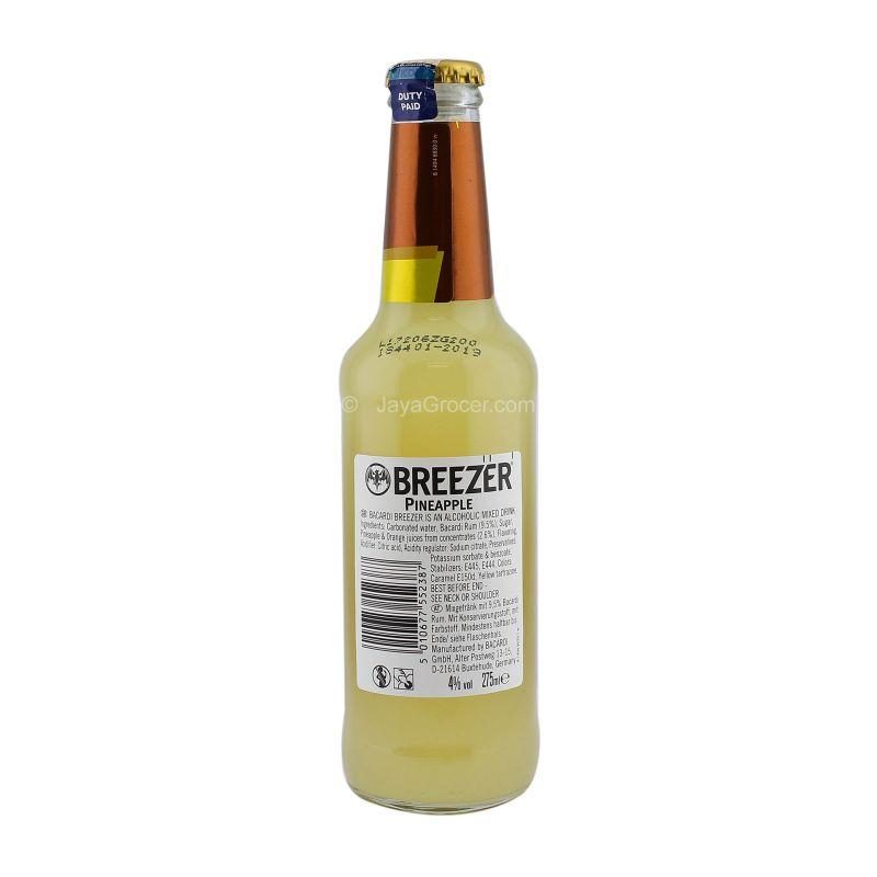 Bacardi Breezer Pineapple 275ml