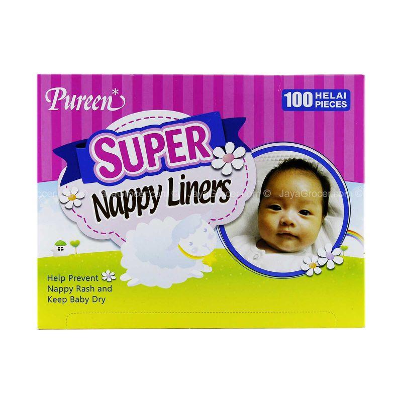 Pureen Super Nappy Liners 100sheets