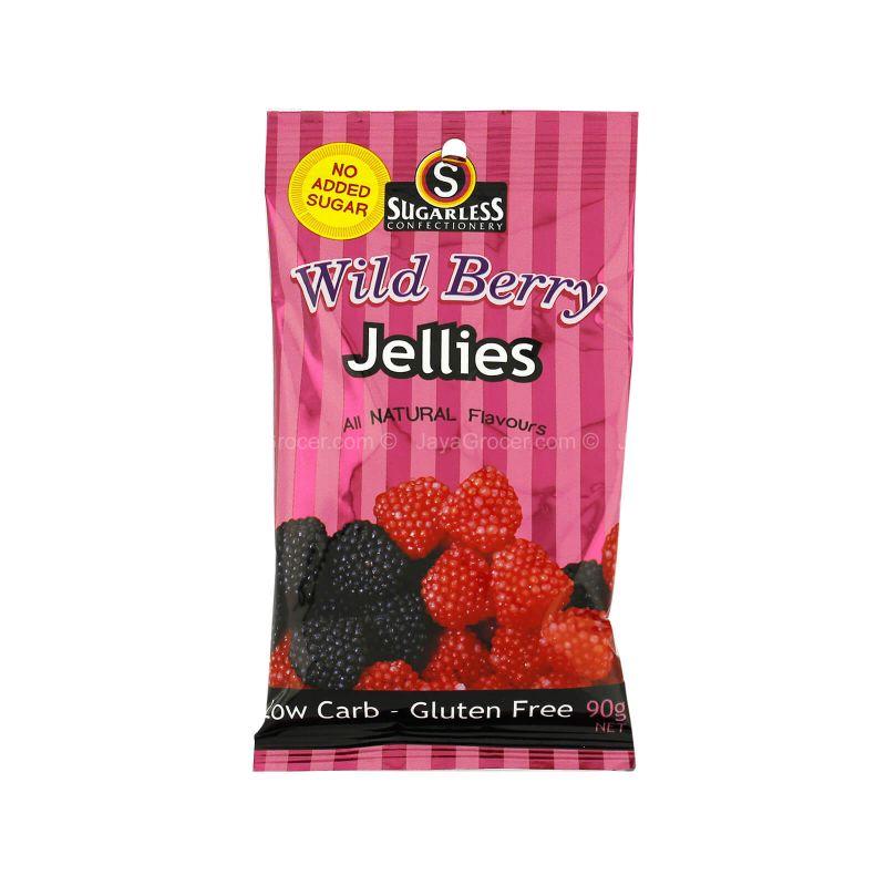 Sugarless Confectionery Wild Berry Jellies 90g