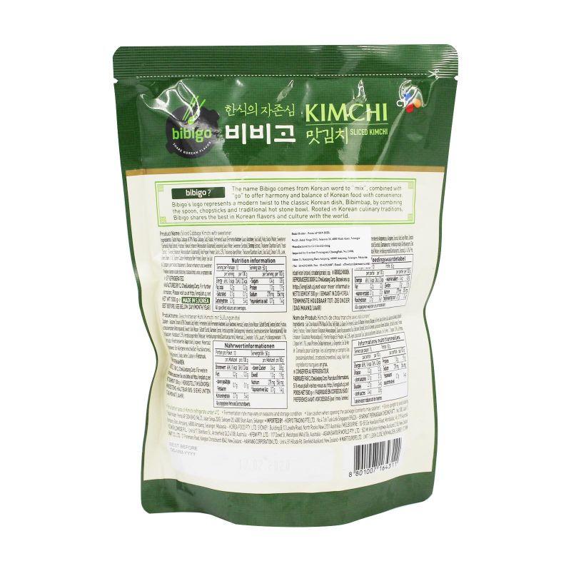 CJ Bibigo Sliced Kimchi 500g