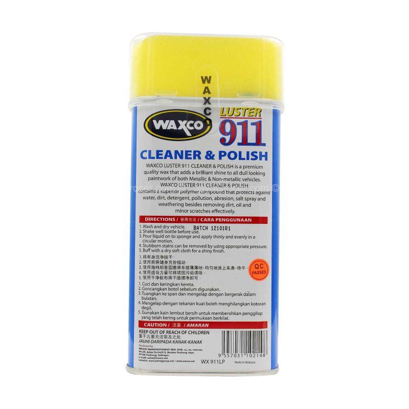 Waxco Nano Tech Lustre 911 Cleaner and Polish 530ml