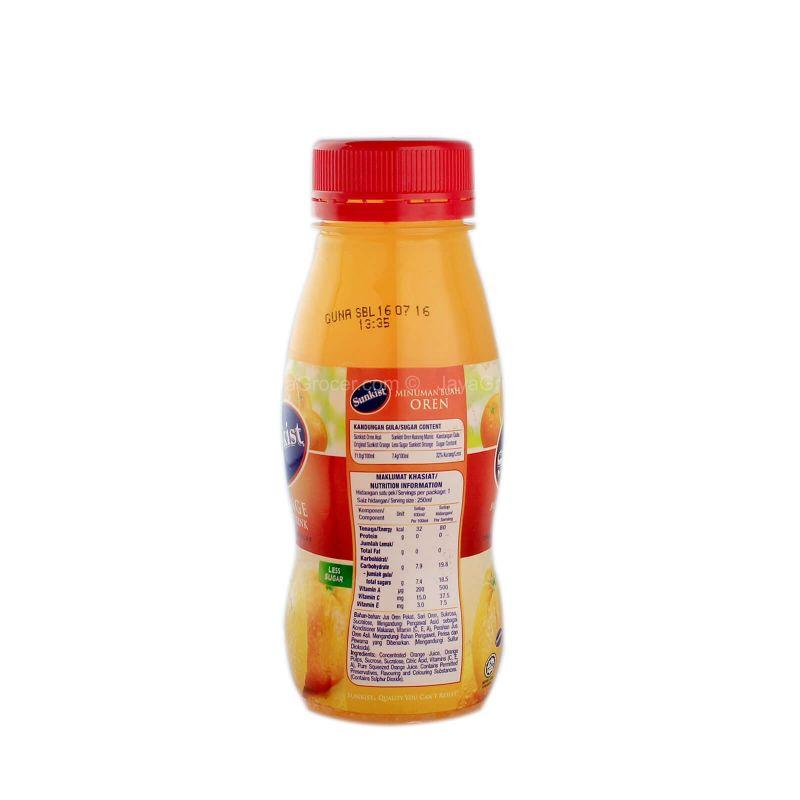 Sunkist Orange Fruit Drink 250ml