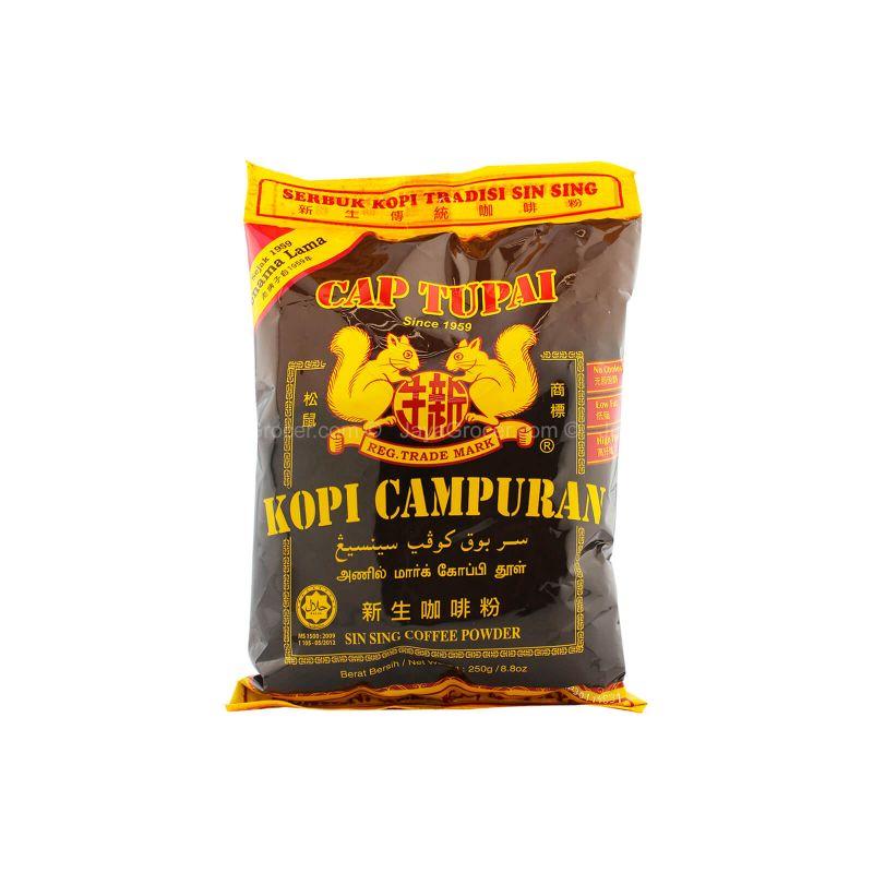 Sin Sing Coffee Powder Cap Tupai 250g