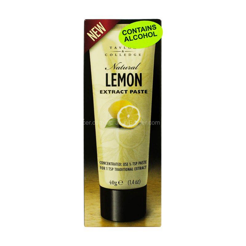 Taylor and Colledge Natural Lemon Extract Paste 40g