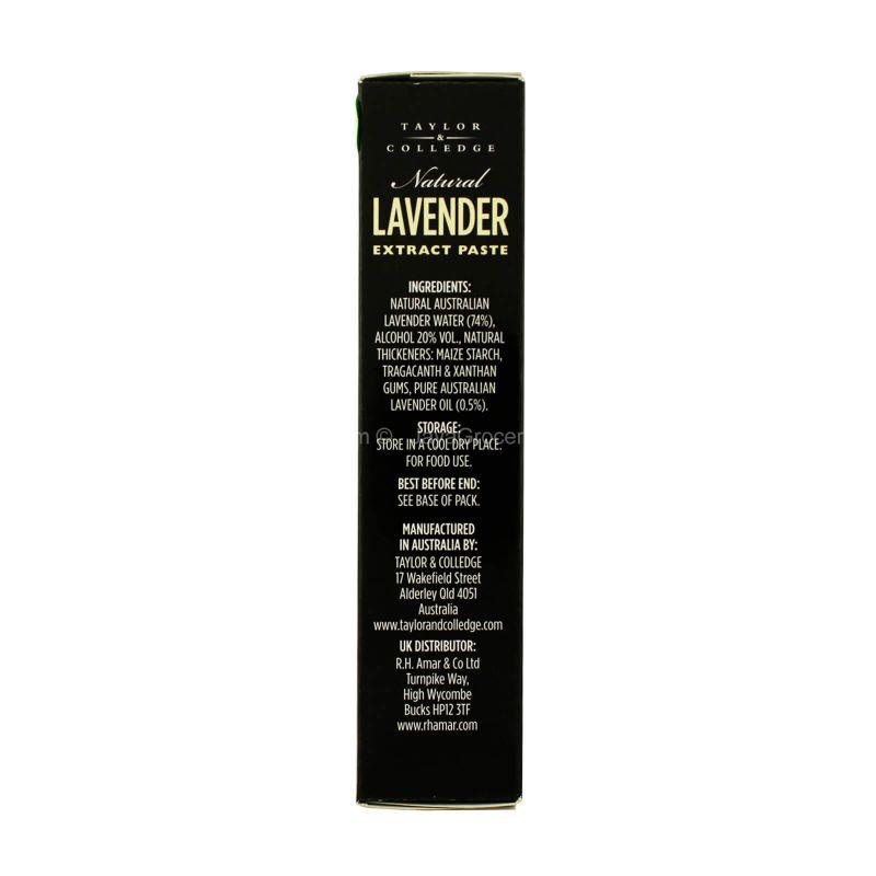 Taylor and Colledge Natural Lavender Extract Paste 40g