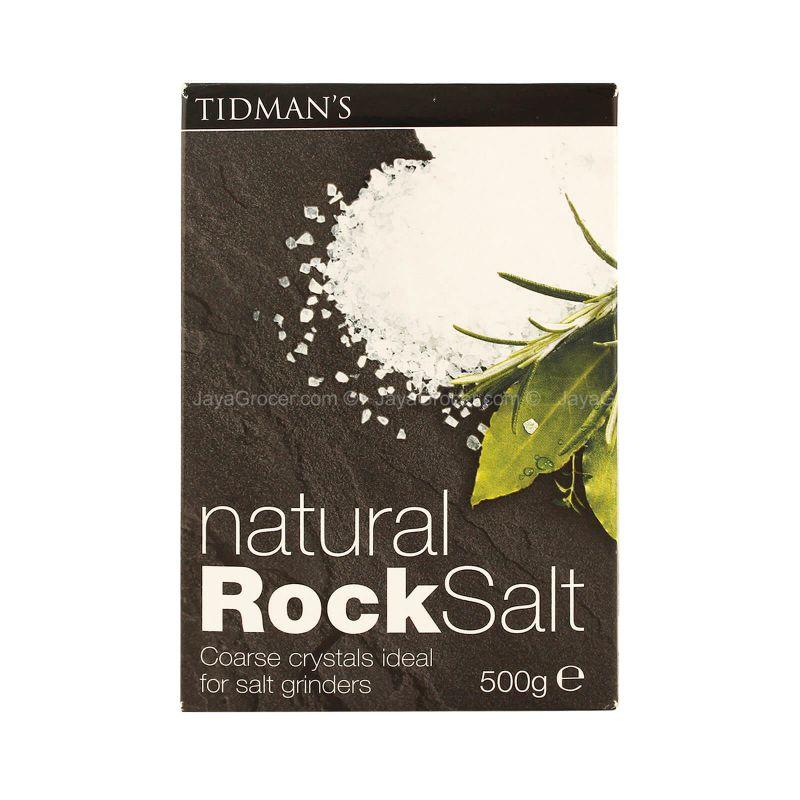 Tidman's Natural Rock Salt 500g