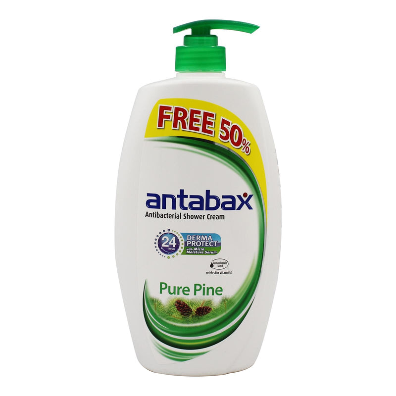 Antabax Pure Pine Antibacterial Shower Cream 975ml