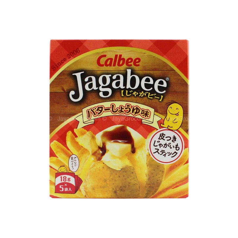 Calbee Jagabee Butter Shoyu Snack 18g x 5
