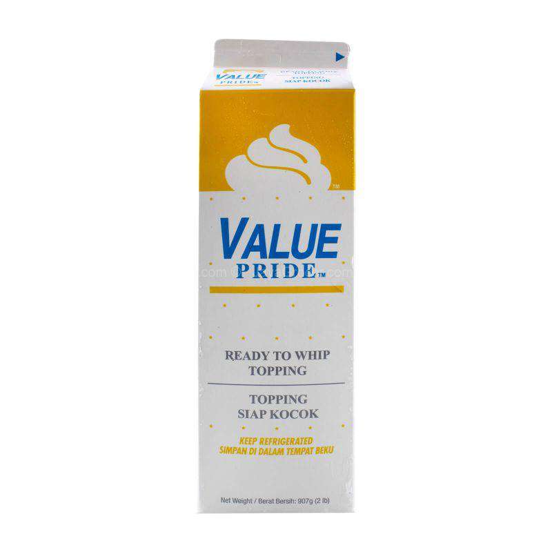 Value Pride Ready to Whip Topping 907g