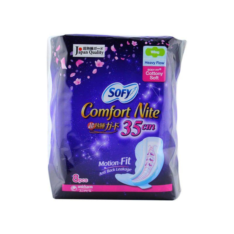 Sofy Comfort Nite Wing Pad 35cm x 8pcs