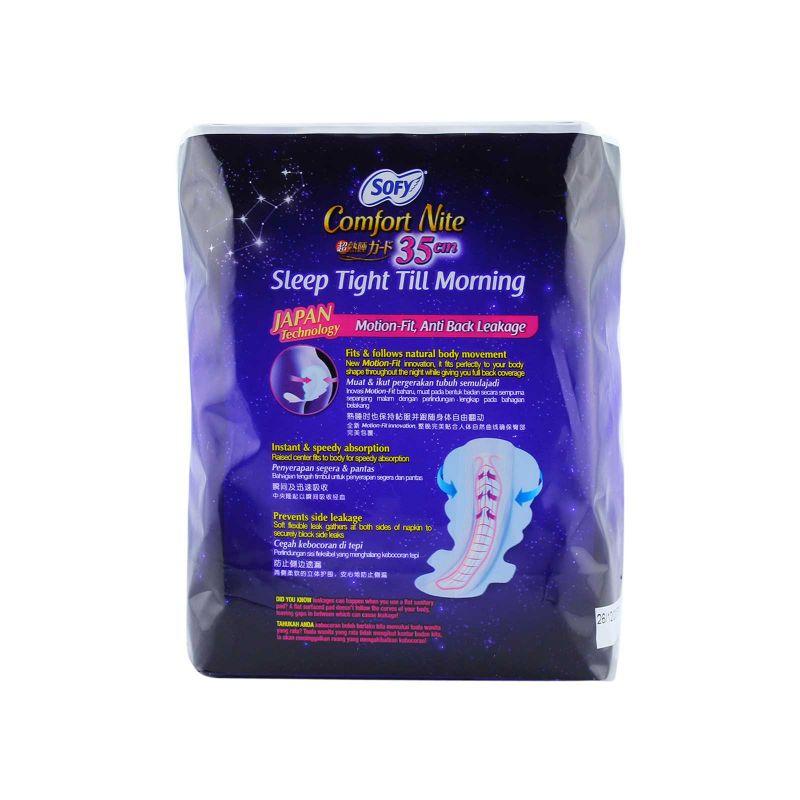 Sofy Comfort Nite Wing Pad 35cm x 8pcs