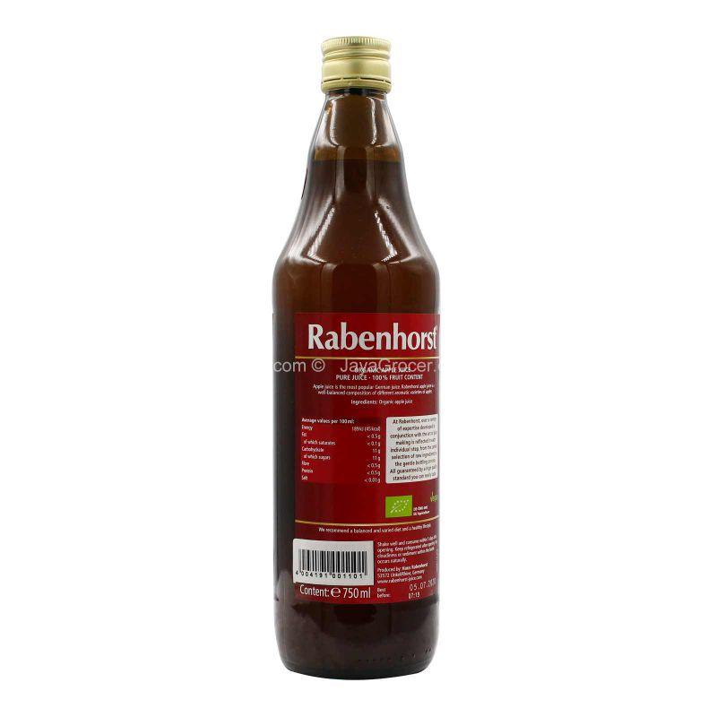 Rabenhorst Organic Apple Juice 750ml