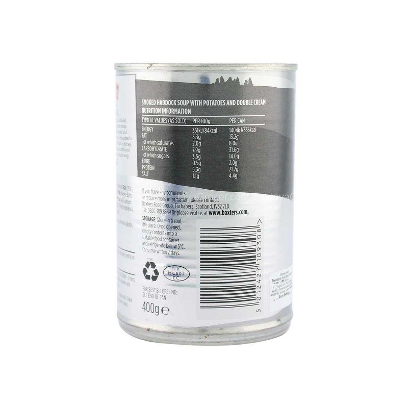 Baxters Luxury Cullen Skink Cream of Smoked Haddock Soup 400g