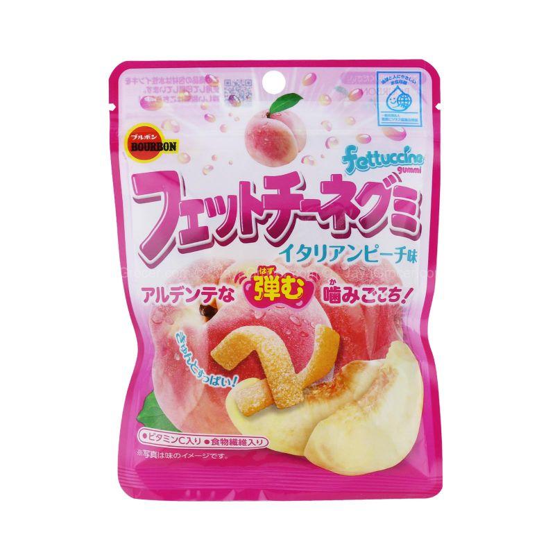 Bourbon Fettuccine Gummy Italian Peach 50g