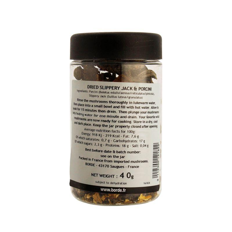 Borde Dried Slippery Jack & Porcini 40g