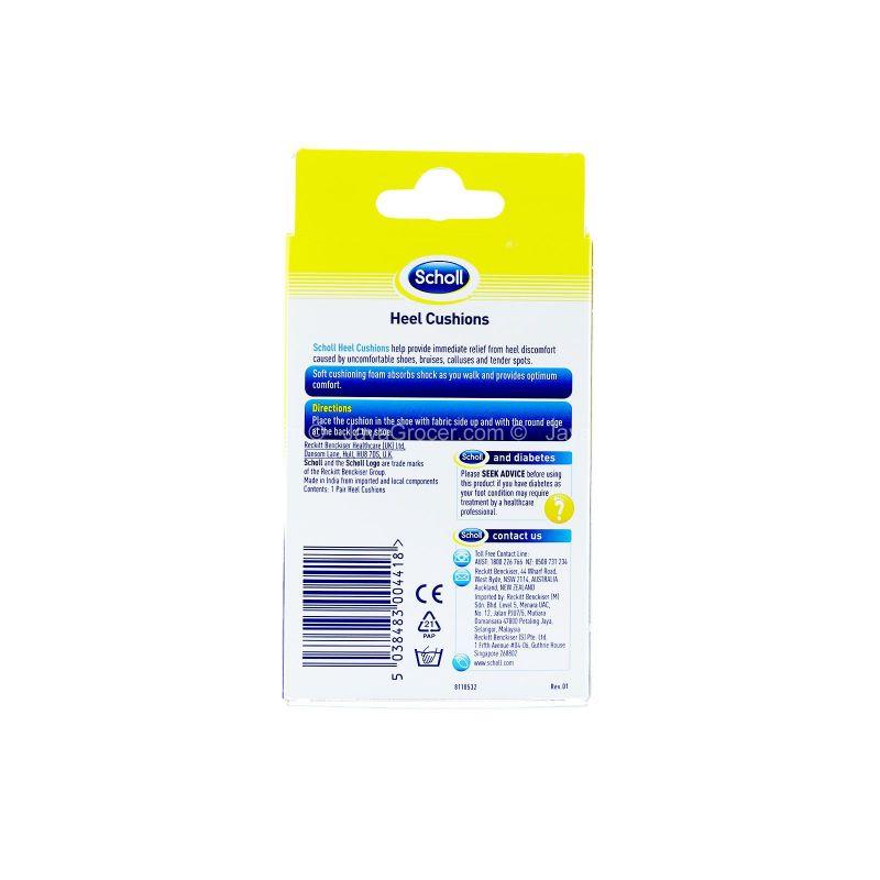 Scholl Heel Cushions 1pack