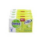 Dettol Lasting Fresh Anti-Bacterial Bar Soap 105g x 4