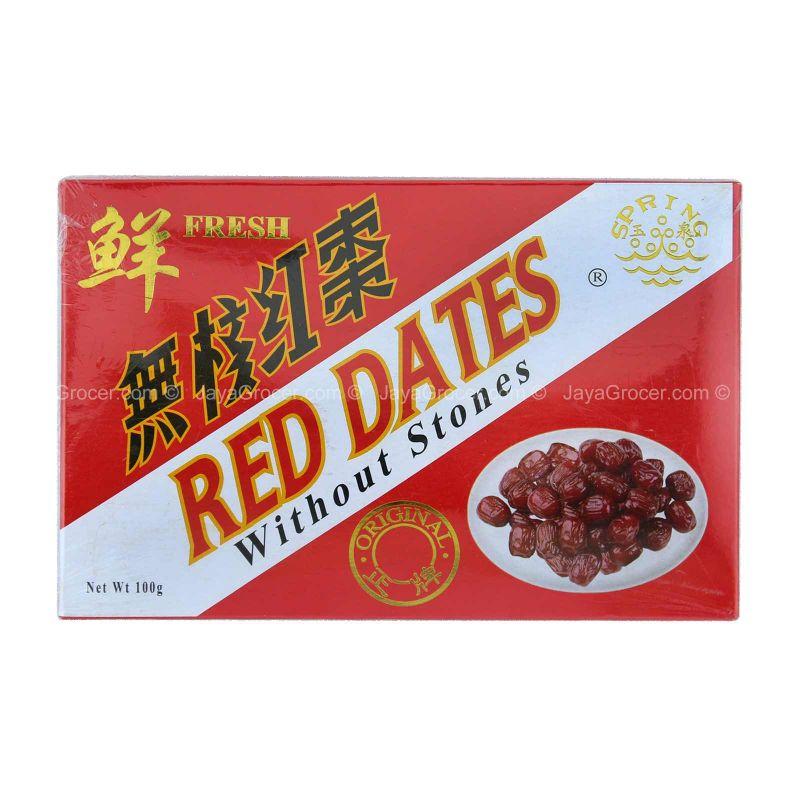 Spring Red Dates Without Stones 100g