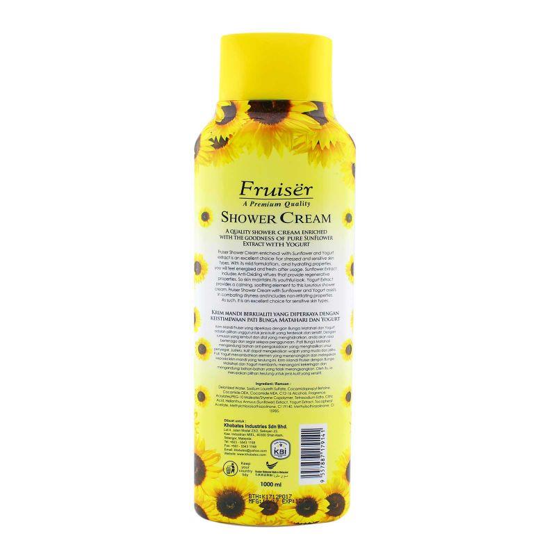 Fruiser Sunflower with Yogurt Shower Cream 1000ml